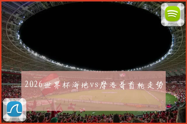 2026世界杯海地vs摩洛哥首轮走势